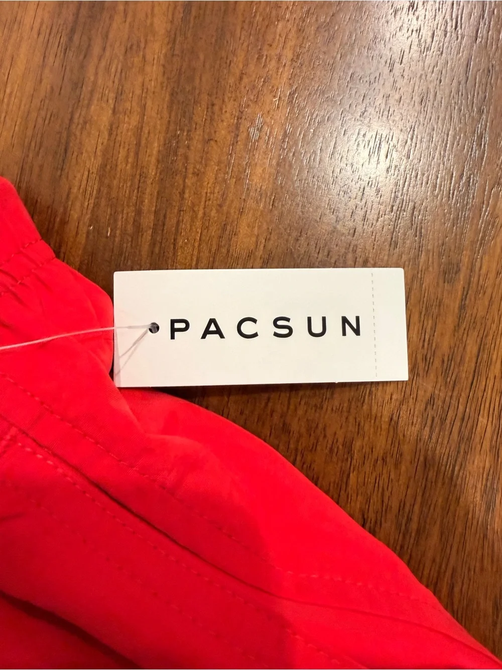PacSun Red Swim Trunks Shorts - Size Large - Pacific Sunwear LA